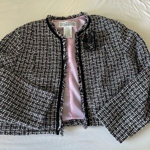 Cropped blazer jacket